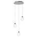 ET2 - E21563-18PC - LED Pendant - Dewdrop - Polished Chrome