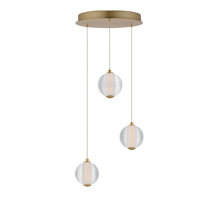 ET2 - E24643-144GLD - LED Pendant - Rhythm - Gold