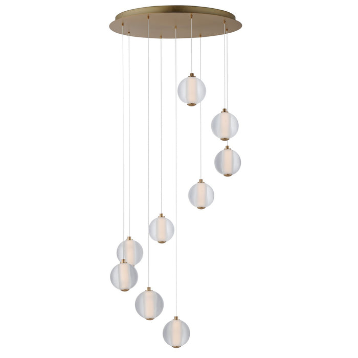 ET2 - E24646-144GLD - LED Pendant - Rhythm - Gold