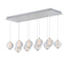 ET2 - E24648-144PC - LED Linear Pendant - Rhythm - Polished Chrome