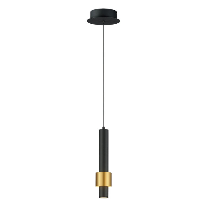 ET2 - E24751-BKGLD - LED Pendant - Reveal - Black / Gold