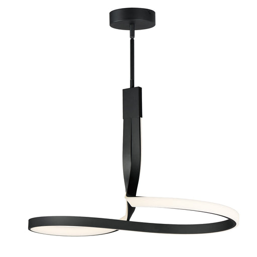 ET2 - E30662-BK - LED Pendant - Serpentine - Black