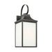 Generation Lighting. - GLO1021ANBZ - One Light Outdoor Lantern - Say brook - Antique Bronze