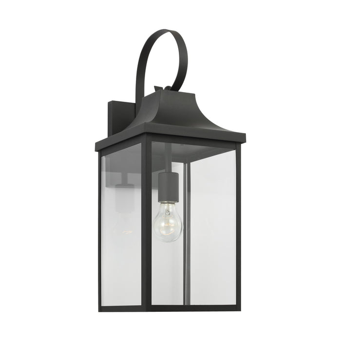 Generation Lighting. - GLO1031TXB - One Light Outdoor Lantern - Say brook - Textured Black