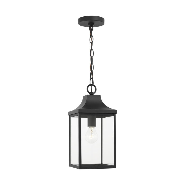 Generation Lighting. - GLO1041TXB - One Light Pendant - Say brook - Textured Black