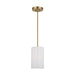 Generation Lighting. - GLP1001SB - One Light Mini Pendant - Rhett - Satin Bronze