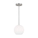 Generation Lighting. - GLP1011BS - One Light Mini Pendant - Rory - Brushed Steel