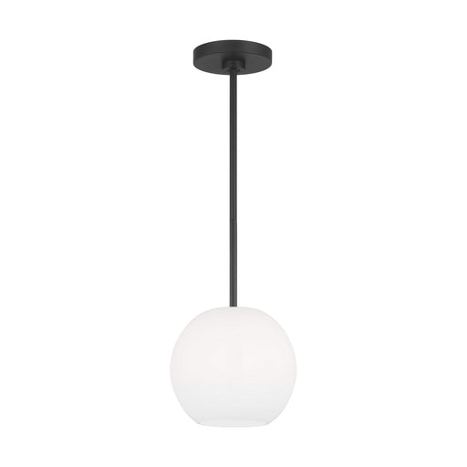 Generation Lighting. - GLP1011MBK - One Light Mini Pendant - Rory - Midnight Black