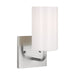 Generation Lighting. - GLV1001BS - One Light Vanity - Rhett - Brushed Steel