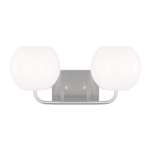 Generation Lighting. - GLV1012BS - Two Light Vanity - Rory - Brushed Steel