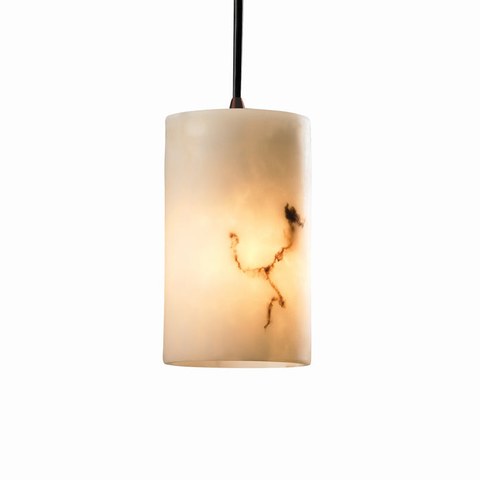 Justice Designs - FAL-8815-10-DBRZ - One Light Pendant - LumenAria - Dark Bronze