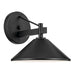 Kichler - 49060BK - One Light Outdoor Wall Mount - Ripley - Black