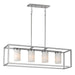 Maxim - 10288SWSN - Four Light Linear Pendant - Lateral - Satin Nickel