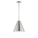 Maxim - 15162SN - One Light Pendant - Veritas - Satin Nickel