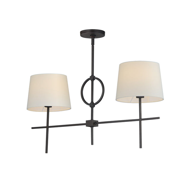 Maxim - 27722OFCHL - Two Light Pendant - Paoli - Charcoal Bronze