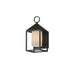 Maxim - 30071SWBK - One Light Outdoor Wall Sconce - Aldous - Black