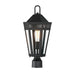 Maxim - 30590CLBK - One Light Outdoor Post Mount - Oxford - Black