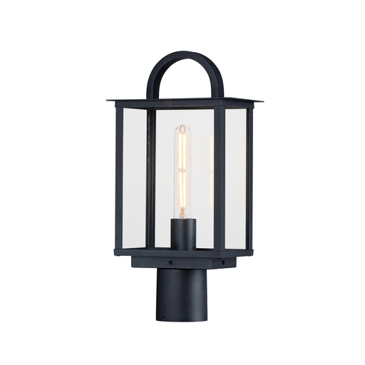 Maxim - 30759CLBK - One Light Deck/Post Lantern - Manchester - Black