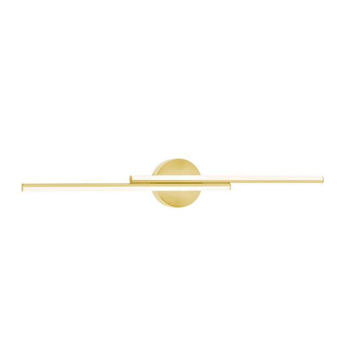 AFX Lighting - ELAV3004L30D1SB - LED Vanity - Ella - Satin Brass