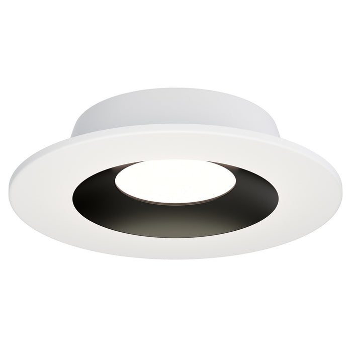 Maxim - 87664WTBK - LED Recessed DownLight - Crisp - White / Black