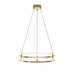 AFX Lighting - GEMP24LAJUDGD - LED Pendant - Gemini - Gold