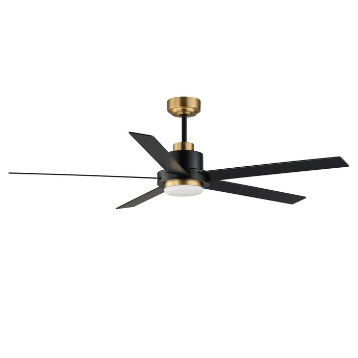 Maxim - 88826BKGLD - 60"Ceiling Fan - Daisy - Black / Gold