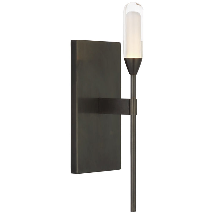 Visual Comfort Signature - PB 2030BZ-CG - LED Wall Sconce - Overture - Bronze