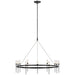 Visual Comfort Signature - PB 5031BZ-CG - LED Chandelier - Overture - Bronze