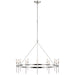 Visual Comfort Signature - PB 5031PN-CG - LED Chandelier - Overture - Polished Nickel