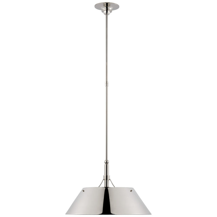 Visual Comfort Signature - TOB 5724PN-PN - LED Pendant - Turlington - Polished Nickel