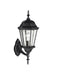 Kichler - 9653BK - One Light Outdoor Wall Mount - Madison - Black