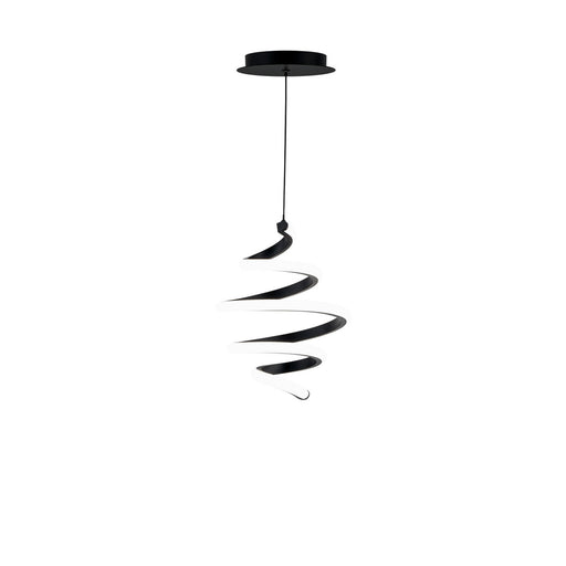 W.A.C. Lighting - PD-19408-30-BK - LED Mini Pendant - Whirl - Black