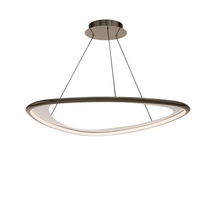 W.A.C. Lighting - PD-41433-30-BC - LED Pendant - Oyster - Black Chrome