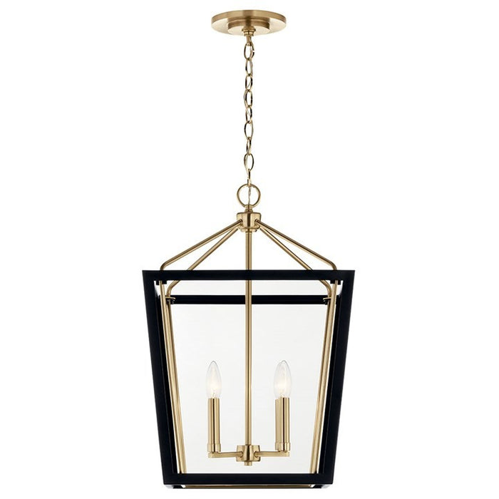 Kichler - 52620CPZBK - Four Light Foyer Pendant - Delvin - Champagne Bronze