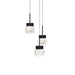 Modern Forms - PD-82003R-BK - LED Pendant - Double Bubble - Black