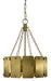 Framburg - 5866 BR - Six Light Chandelier - Barrington - Brushed Brass