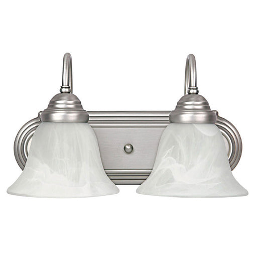 Capital Lighting - 1162MN-118 - Two Light Vanity - Arthur - Matte Nickel