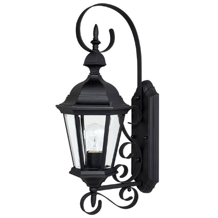 Capital Lighting - 9721BK - One Light Outdoor Wall Lantern - Carriage House - Black