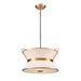 Artcraft - AC11831BB - LED Chandelier - Layla - Brushed Brass