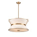 Artcraft - AC11832BB - LED Chandelier - Layla - Brushed Brass