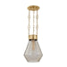 Corbett Lighting - 466-14-VB - One Light Pendant - Tragus - Vintage Brass