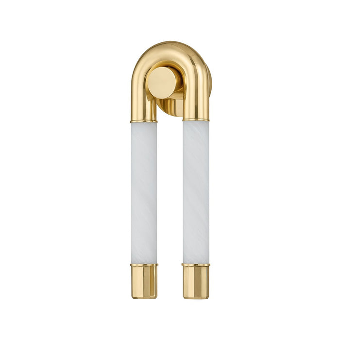 Corbett Lighting - 471-02-VPB - LED Wall Sconce - Zeme - Vintage Polished Brass