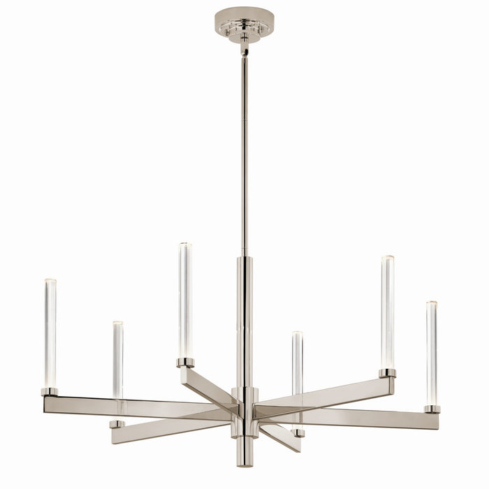 Kichler - 52667PN - LED Chandelier - Sycara - Polished Nickel