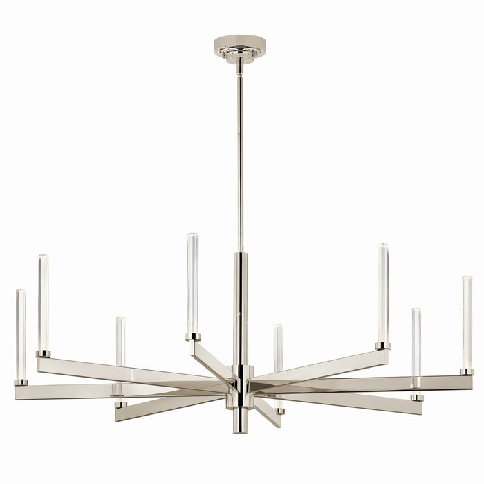 Kichler - 52668PN - LED Chandelier - Sycara - Polished Nickel