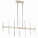 Kichler - 52670PN - LED Linear Chandelier - Sycara - Polished Nickel