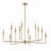 Kichler - 52692CPZ - 12 Light Chandelier - Alvaro - Champagne Bronze