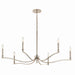 Kichler - 52696PN - Six Light Chandelier - Malene - Polished Nickel