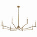 Kichler - 52697CPZ - Eight Light Chandelier - Malene - Champagne Bronze