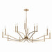 Kichler - 52698CPZ - 14 Light Chandelier - Malene - Champagne Bronze