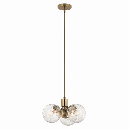 Kichler - 52700CPZ - Three Light Chandelier - Silvarious - Champagne Bronze